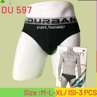 Durban Men's Panties DU 597-3PCS