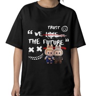 [J24-043] PREMIUM T-SHIRT LABUBU TRUST THE FUTURE CUTE SHIRT