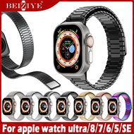 Dây Đeo Bằng Thép Không Gỉ For apple watch Series 10 9 8 7 6 5 4 SE Dây Đeo 38mm 40mm 41mm 42mm 46mm
