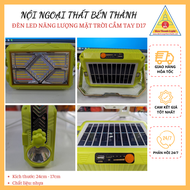 Đèn Led năng lượng mặt trời cầm tay D17 chế độ đèn pin tiện lợi cho du lịch dã ngoại và các hoạt độn
