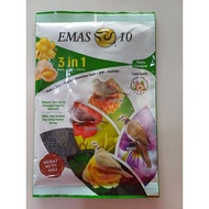 Makanan burung Merbuk pulut hitam emas 10/ 200g