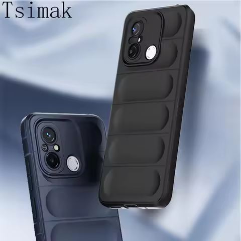 Liquid Silicone Case For Xiaomi Redmi Note 12 13 Pro Plus Note13 12C 12S 13C 13X POCO C65 F5 X5 F6 X