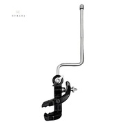 Drum Cowbell Clamp Drum Cilp with Alligator Cowbell Base Holder Drum Side Clip Percussion Instrument