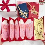 MALCOLM1 3 D Birthday Red Envelope, Folding Traditional Lucky Money Envelope, Cash Gift Best Wishes 