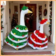 Duck and Goose Clothing/New Christmas Goose and Duck Dress Up/Big White Goose Clothing/Happy Christm