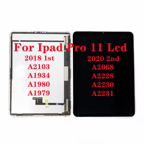 Original pantalla For IPad pro 11 pro11 Inch 2018 2020 a2103 a1934 a1980 a2068 LCD Display Digitizer