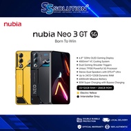 Nubia Neo 3 GT 5G 24(12+12)GB+256GB 6.8" OLED 120Hz I Shoulder Trigger I Battery 6000mAh I