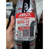 FDR FLEMINO 80/90 TUBELESS TYRE Ring 14 GENUINE FDR TIRE
