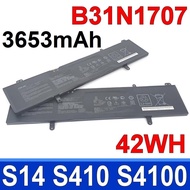ASUS B31N1707 S14 A411UF A411UN F411UF P1410UF R422UF S4100V S4100VN S4200U S4200UF BATTERY