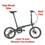 Sepeda Lipat 16 Inch Element Troy Gradient Sepeda Lipat Element Troy Gradient 16 Inch 10sp