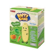 Happy Bites ขนมข้าวอบกรอบ รสผักรวม ขนาด 50 กรัม (Happy05) Rice Rusks first snack Vegetable