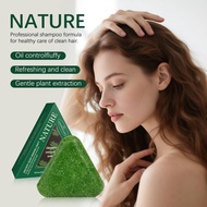 Nature Triangle Usman Grass Shampoo Soap Herbal Usman Grass Side Ginseng Cypress Leaf Q7t7