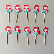 ARIEL CUPCAKE TOPPER ARIEL CUPCAKE TOPPER ARIEL CAKE TOPPER/ ARIEL CAKE DECORATIVE/