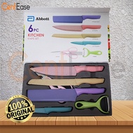 Abbott Kitchen Knife Set 6pc Stainless Steel