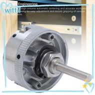 WITTII Self Centering Lathe Chuck, Precision Durable Mini Lathe Chuck Set, Mini Portable 3 Jaw Lathe