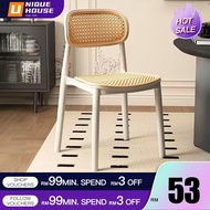 Rattan Chair Dining Chair Kerusi Meja Makan Nordic Rattan Chair Kerusi Makan Backrest Chair Restaura