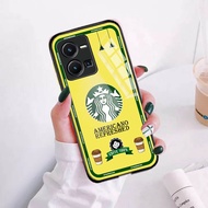 Softcase Glass Kaca VIVO Y35 2022 [M347] - Soft Case VIVO Y35 2022 - Casing HP VIVO Y35 2022 - Kesin