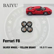 BAIYU 1/64 Model Car Wheels - Ferrari F8