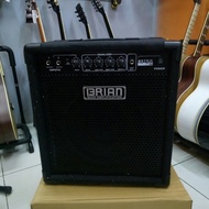 promo BRIAN ampli gitar &amp; Bass 10 inch 2 input berkualitas
