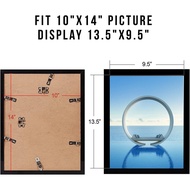 MENNTHUI 10x14 Black Picture Frame, Diamond Painting Frames for 30 x 40cm Diamond Painting Art, Wall