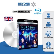 Murder on the Orient Express [4K Ultra HD + Bluray] Blu Ray Disc High Definition