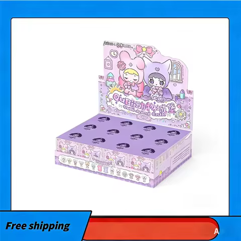 Trendy Pop Qubii Autumn Comparison Animal Castle Day And Night Series Cute Grain Small Blind Box Han