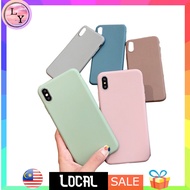 🎪Ready stock OPPO A93 A31 2020 A8 A59  f1s Soft Case Solid Color single color fresh case johor stock