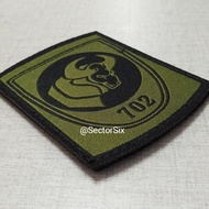 21 Formasi Tenun Taktikal Velcro 702