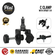 Clamp C with Spigot 1/4 Studio Light Lighting Studio