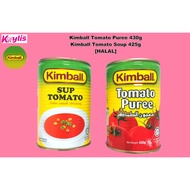 Kimball Tomato Puree 300g Kimball Tomato Soup 425g [HALAL]