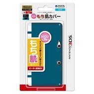 【lsf電玩】 3DS HORI 日本 原廠 矽膠 果凍套 保護套 肌觸感 防滑 初階版適用 3DS-106 藍色