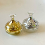 Water drop jar 10g gold, silver / face jar 10g