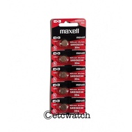 gearrichshop ถ่านกระดุม Maxell SR936SW / 394 1แผง 5 ก้อน