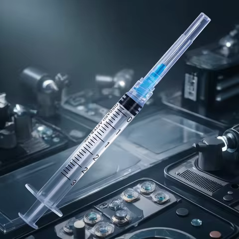 20/50pcs 3ml Luer Lock Veterinary Syringe with Disposable 23G 1inch Stainless Steel Needle Sterile F
