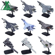 FORBETTER Fighter Aircraft Toy, with Light Sound F16 F22 F35 Aviao Plane Model, Tabletop Decor Dieca