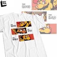 GAME SHIRT - SUPER MARIO SHIRT DESIGN - GOOD BAD UGLY SHIRT - REGULAR FIT -UNISEX