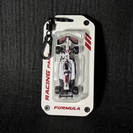 F1 burrago 1: Display64 Carbon slateKeychain - Black