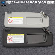 กระจกมองหลังบังแดดแบบพับได้สำหรับรถยนต์ Audi A3 A4L/B9 A6L A7 Q2 Q5L/Q3 กระจกแต่งหน้าแบบพับได้ กระจก