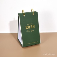 2023YearinsWind Desk Calendar Creative Simple Small Calendar Monthly Calendar Calendar Notebook Schedule Record