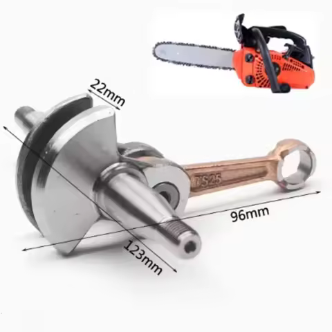 MINI CHAINSAW CRANKSHAFT 2500 FITS ZENOAH CHINESE HANDLE CHAIN SAW 25CC 2 STROKE FORGING STEEL CRANK
