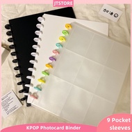 A4 Binder 9 Pocket sleeves KPOP Photocard Binder Album PP Inners Pages 180Pocket