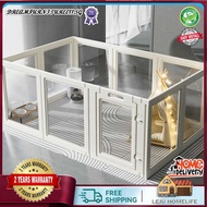 【Ready Stock】 Acrylic Dog Cage Transparent Dog Fence Splicing Dog Playpen Bold Dog Crate