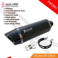 Silencerknalpot Sea Pro Exhaust Inlet 50mm matte coupling 4.5 inch tube