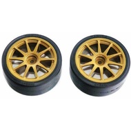 51219 Tamiya Drift Tires Type-D & Wheels (2 pcs)