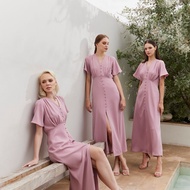 MAVE ATELIER รุ่น Irene Dress Navy Blue ชุดเดรสไปงาน