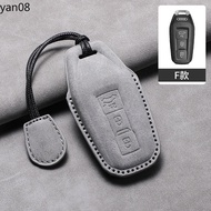 Auto Shell Fob For Audi A5L A6l E-tron A3 A5L Q6 Q6L Q5 2026 3d leather Car Key Case Bag Cover Prote