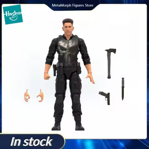 Original Hasbro Marvel Legends Series Daredevil: Born Again Punisher Anime Figures Collection Toys M
