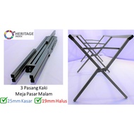 3 Kaki Meja Lipat Pasar Malam 3 Stand Market Foldable Table Canopy Tent Kanopi Khemah