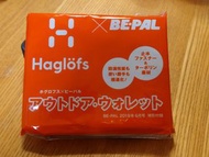 BE-PAL 日本露營雜誌紀念品
BE PAL Haglofs outdoor waterproof wallet souvenir
 BEPAL Haglofs 戶外露營防水銀包錢包
2019年6月
