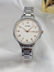นาฬิกา(ผู้หญิง) ALBA Japan รหัส AH7D91X1 เครื่องญี่ปุ่น ช่องบอกวันที่ รับประกัน1ปี ไทย